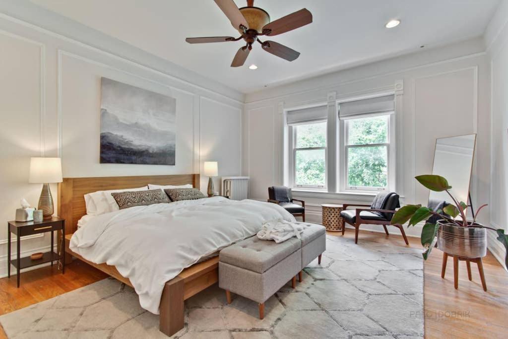 Villa Historic Luxury Townhouse In Downtown Chicago Exterior foto